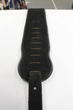 Levy's 4" Black Suede Guitar/Bass Strap w/ Brown Suede Back MSSB3-4-BLK *Free Shipping in the USA*