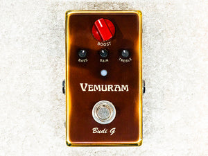 Vemuram Budi-G "Gritty Gain" BOOST Pedal *Free Shipping in the USA*