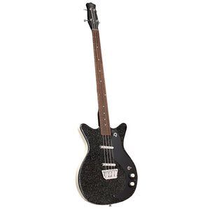 Danelectro 59SSB-BKMF '59 DC Doublecut Shorthorn Short Scale 4-String Electric Bass Guitar *Free Shipping in the USA*