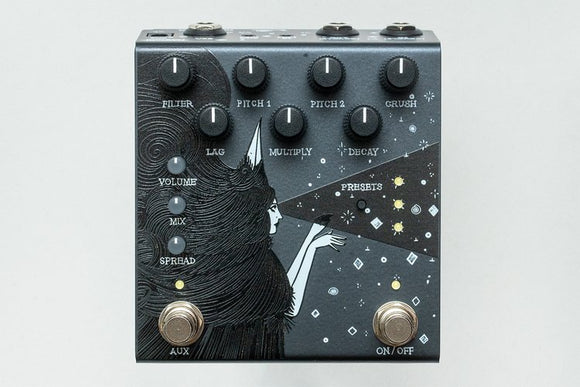 Old Blood Noise Endeavors Dark Star V3 Reverb Black *Free Shipping in the USA*