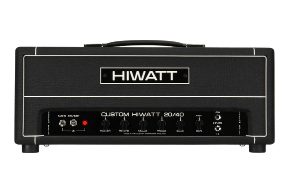 Hiwatt SS20/40HD Studio/Stage Head Custom 20/40W Head *Free Shipping in the USA*