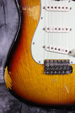 MJT Body/All Parts Neck/Don Mare Pickups Partscaster 3-Tone Sunburst *Relic*