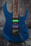 1996 Ibanez RG517 Blue Sparkle Flake MIJ