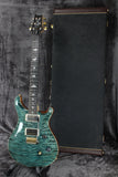 2019 Paul Reed Smith Custom 24 Wood Library 10 Top PRS Blue Crab Blue