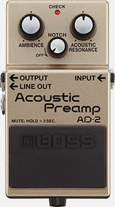 BOSS AD-2 Acoustic Preamp "Free Shipping in the USA"