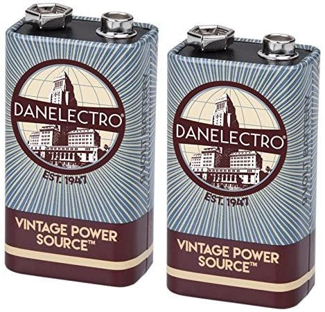 Danelectro DB-2 Twin Pack 9V Batteries