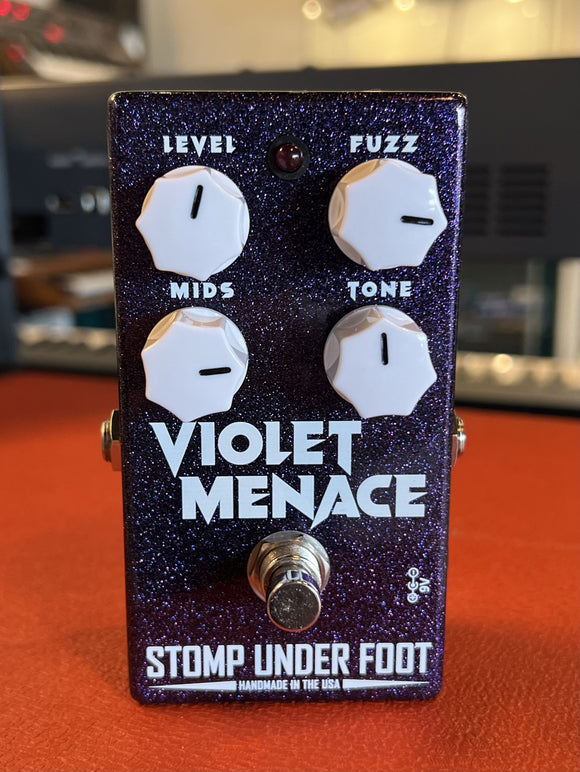 Stomp Under Foot Violet Menace Fuzz Used