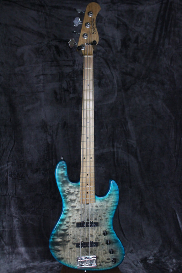 Sadowsky Metroline Bass Whale Blue Trans Satin Limited Edition