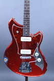 Novo Guitars Serus J Custom Candy Apple Red/Lake Placid Blue P90 *Free Shipping in the CONUS*