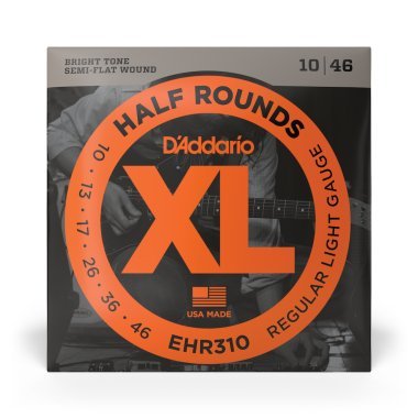 D'Addario  EHR310 Half Rounds Regular Light 10-46