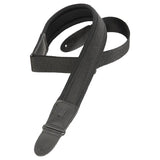 Levy's Comfort Series PM48NP3-BLK Guitar Strap *Free Shipping in the USA*