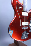 Novo Guitars Serus J Custom Candy Apple Red/Lake Placid Blue P90 *Free Shipping in the CONUS*
