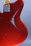 Novo Guitars Serus J Custom Candy Apple Red/Lake Placid Blue P90 *Free Shipping in the CONUS*