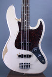 2016 Fender Flea Artist Series Road Worn Signature Jazz Bass Shell Pink
