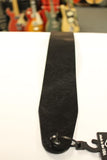 LM Products Guitar Strap Black Belt Quality Leather BQ-25  *Free Shipping in the USA*