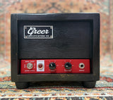 Greer Amps Mini-Chief 3w Head Red Hammer *Free Shipping in the USA*