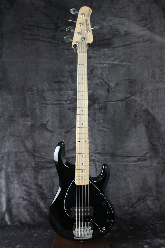 Sterling Sub Series Stingray 5 string Bass Black