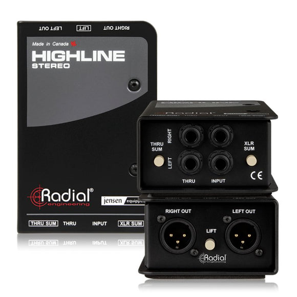 Radial Highline Stereo Stereo Passive Line Isolator 