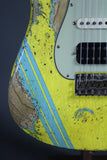 2025 Fender Custom Shop '63 Super Heavy Relic Graffiti Yellow HSS