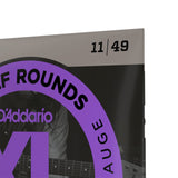 D'Addario EHR370 XL Half Rounds Medium Gauge