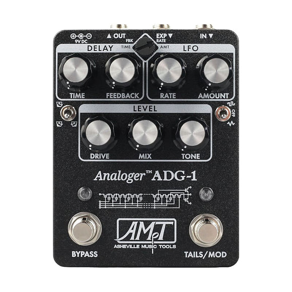 Asheville Music Tools ADG-1 Limited Edition Black Delay *Free Shipping in the USA*