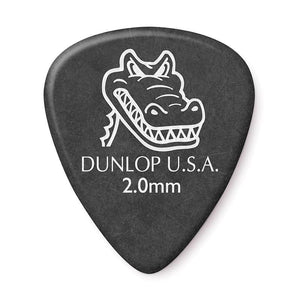 Dunlop Gator Grip Picks 2.0mm, 12 Pack- 417P2.0