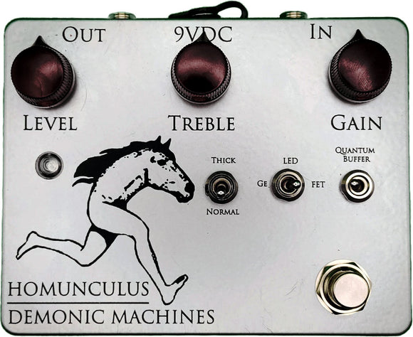 Demonic Machines Homunculus Transparent Overdrive *Free Shipping in the US*