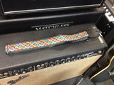 Souldier Celtic Knot Rainbow Guitar Strap with Black Leather Ends *Free Shipping in the USA*