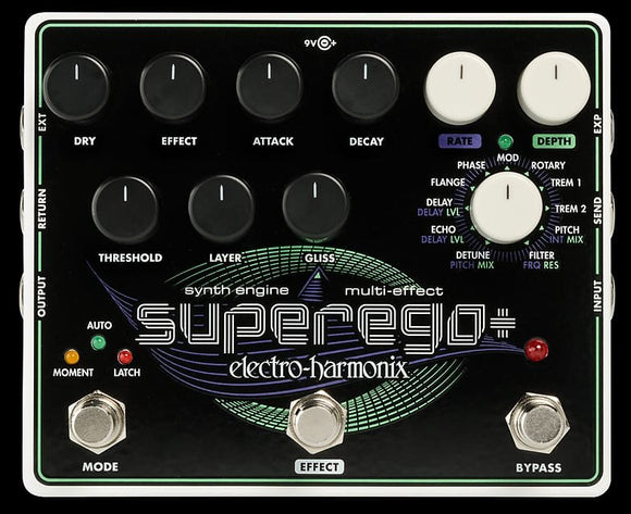 Electro-Harmonix SuperEgo+ Synth Machine *Free Shipping in the US*