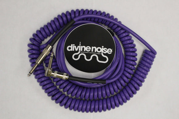 Divine Noise 50/50 Cable Purple 30' Straight / Angle *Free Shipping in the USA*