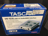 Tascam US-122L USB 2.0 Audio/MIDI Interface Used
