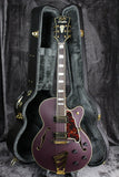 D'Angelico Deluxe DH Limited Edition Matte Plum