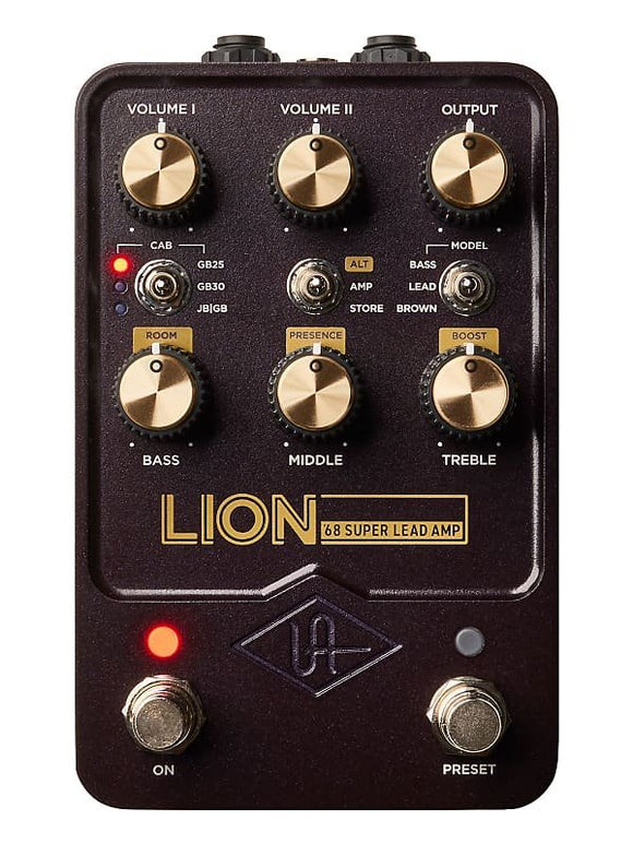 Universal Audio UAFX '68 Lion Super Lead Amp *Free Shipping in the US*