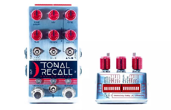 Chase Bliss Audio Tonal Recall RKM Red Knob Mod