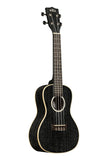 Kala KA-SDH-C All Solid Salt & Pepper Doghair Mahogany Concert Ukulele w/bag *Free Shipping in the USA*