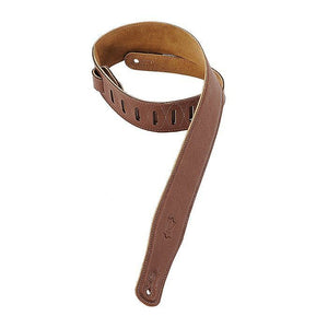 Levy's M26GF-BRN Garment Leather Guitar Strap  *Free Shipping in the USA*