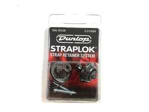 Dunlop Straplok Strap Retainer System SLS1036BN Black Nickel