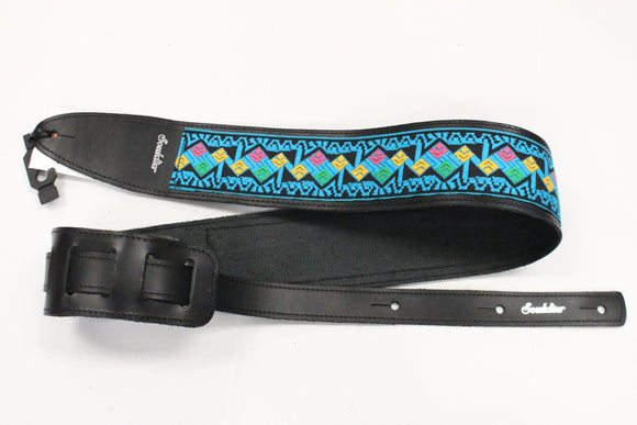Souldier Clapton Turquoise Torpedo Guitar Strap *Free Shipping in the USA*