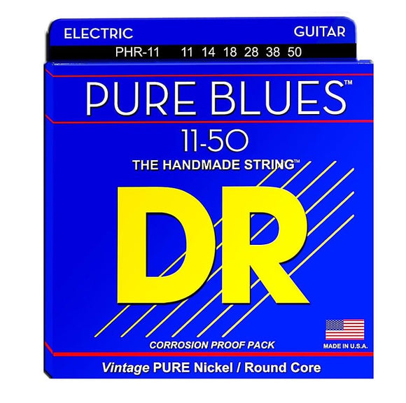 DR PHR-11 Pure Blues Heavy Electric Guitar Strings (11-50)