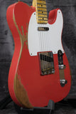 2017 Fender Custom Shop 50's Telecaster Relic Fiesta Red