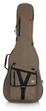 Gator Cases GT-ACOUS-TAN Transit Series Acoustic Guitar Gig Bag Tan