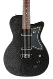 Danelectro D56 Baritone Electric Guitar Black Metal Flake *Free Shipping in the USA*