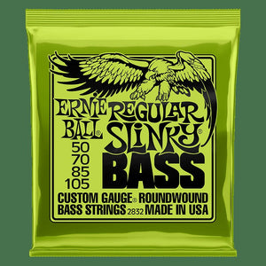 Ernie Ball 2832 Regular Slinky Round Wound Electric Bass Strings 50-105 gauge
