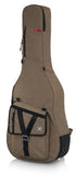 Gator Cases GT-ACOUS-TAN Transit Series Acoustic Guitar Gig Bag Tan