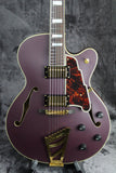 D'Angelico Deluxe DH Limited Edition Matte Plum