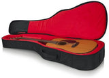 Gator Cases GT-Acoustic-BLK Transit Series Acoustic Guitar Gig Bag Black