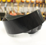 LM Products Guitar Strap Black Belt Quality Leather BQ-25  *Free Shipping in the USA*