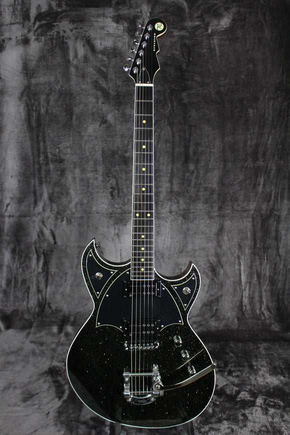 Reverend Guitars Reeves Gabrels Spacehawk Black Sparkle *Free Shipping in the USA*