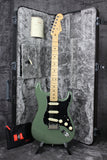 2017 Fender American Professional Strat Antique Olive with Original Hardshell Case