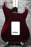 2011 Fender LH Standard Stratocaster Midnight Wine with Hardshell Case